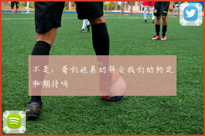 不是，哥们这真的符合我们的约定和期待吗